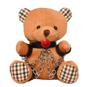 Gagged Bondage Teddy Bear NWT